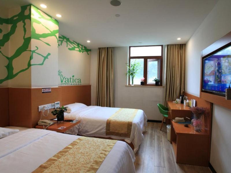 Vatica Shangdong Zaozhuang Tengzhou Railway Station Hotel Exterior foto